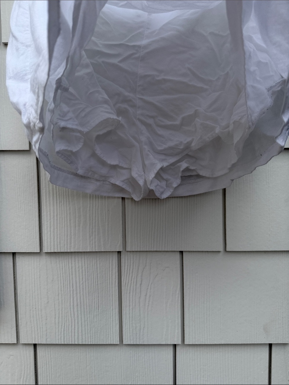 Abercrombie & Fitch White Linen Mini Skort - Picture 4 of 6